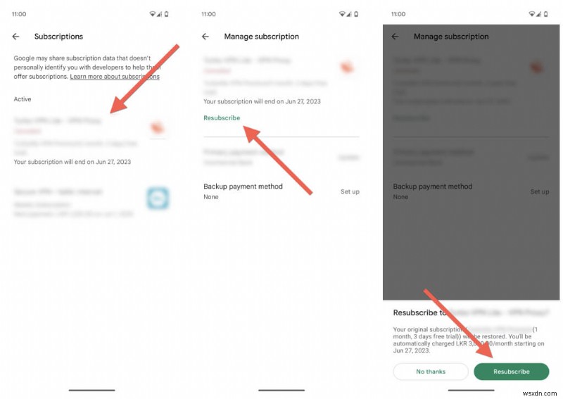 5 सरल चरणों में आसानी से अपनी Google Play सदस्यताएँ रोकें या रद्द करें 