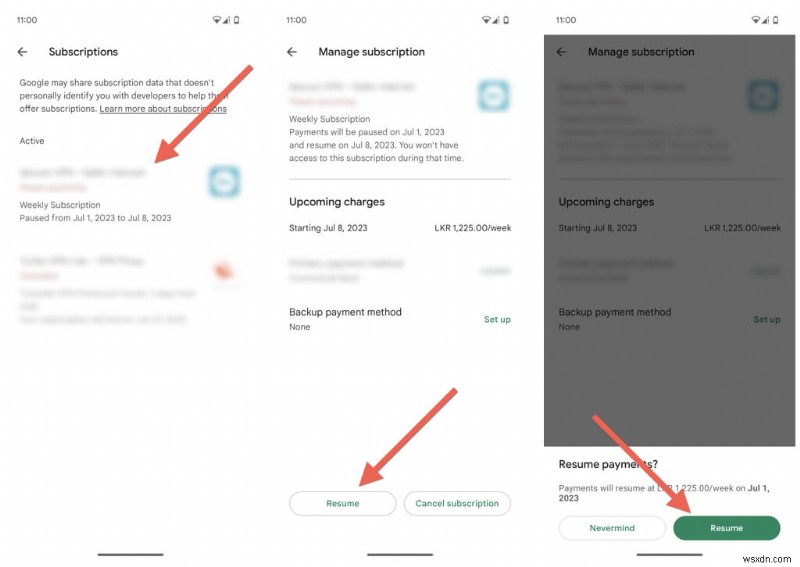 5 सरल चरणों में आसानी से अपनी Google Play सदस्यताएँ रोकें या रद्द करें 