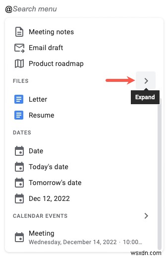 Google स्मार्ट चिप्स की व्याख्या:डॉक्स और शीट्स में स्मार्ट चिप्स कैसे जोड़ें और उपयोग करें 