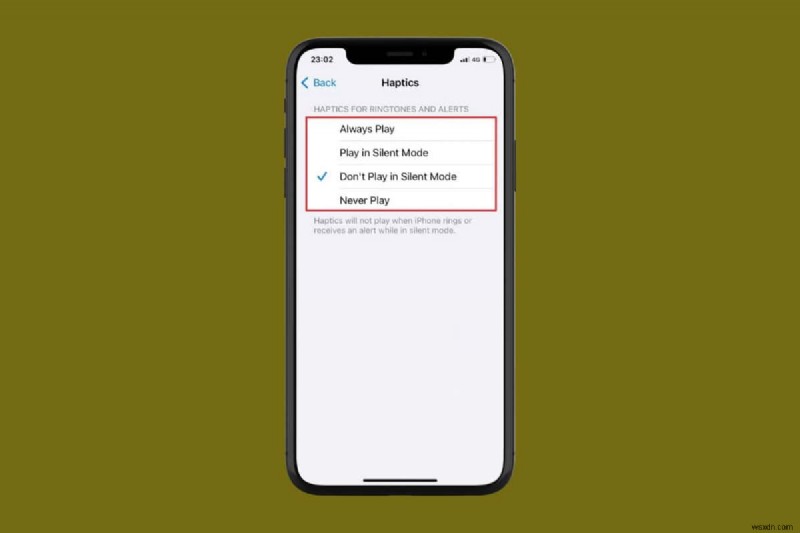 अपने iPhone के साइलेंट मोड को समायोजित करें:कंपन को सक्षम या अक्षम करें 
