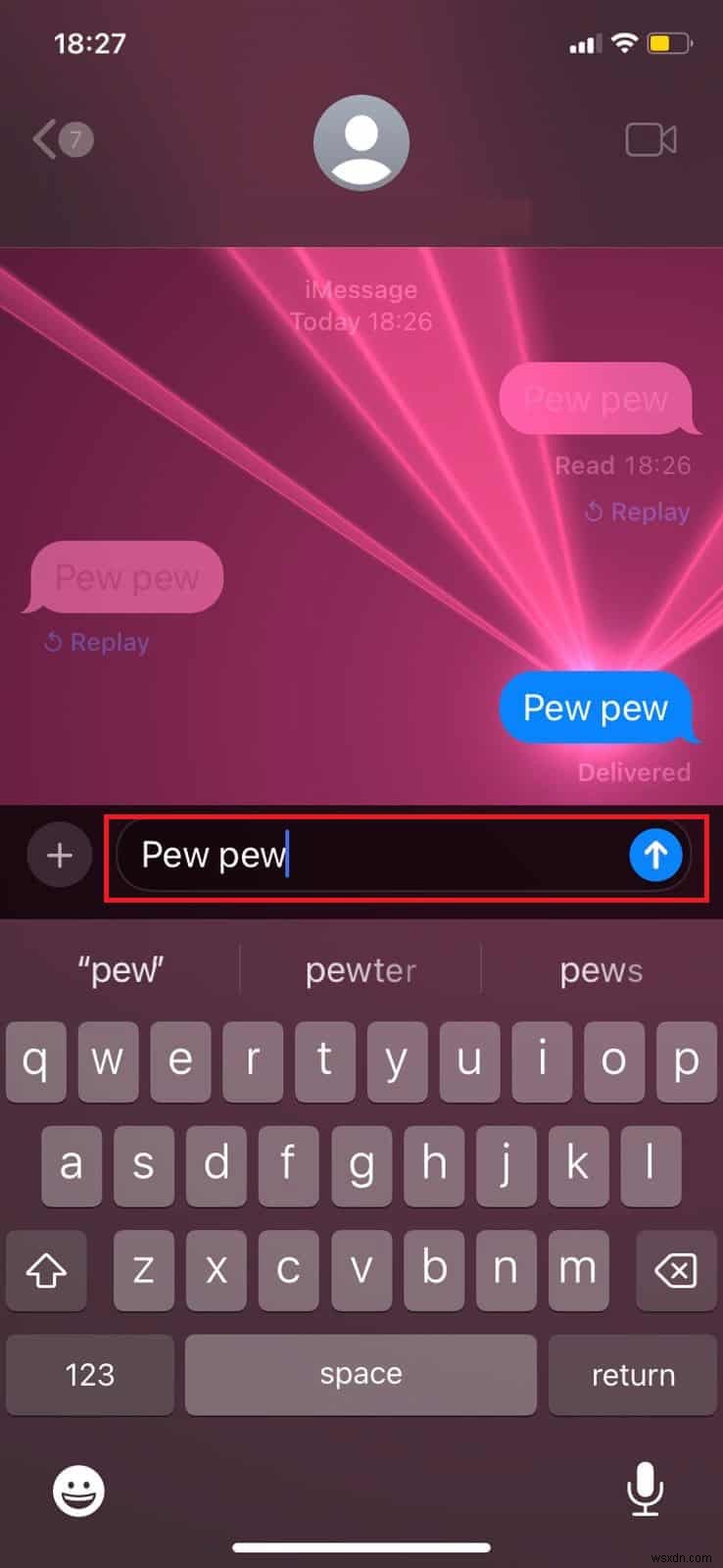 शीर्ष iMessage ट्रिक्स:अपने iPhone पर  प्यू प्यू  और अन्य आश्चर्यजनक प्रभाव बनाएं 