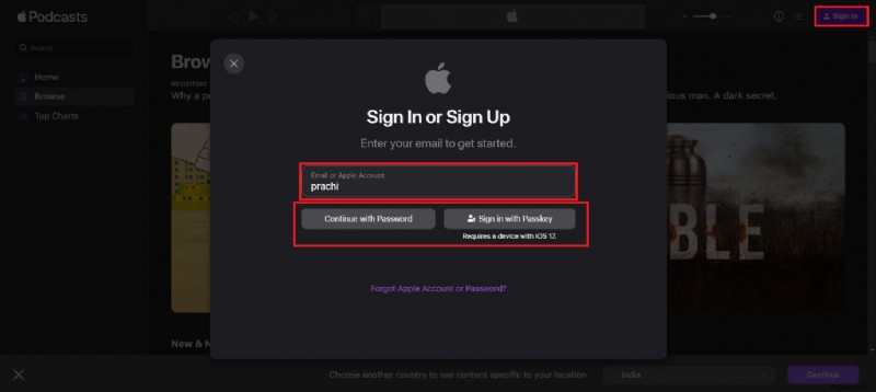 Apple पॉडकास्ट को कहीं भी एक्सेस करें:वेब प्लेटफ़ॉर्म का उपयोग करने के लिए चरण-दर-चरण मार्गदर्शिका 