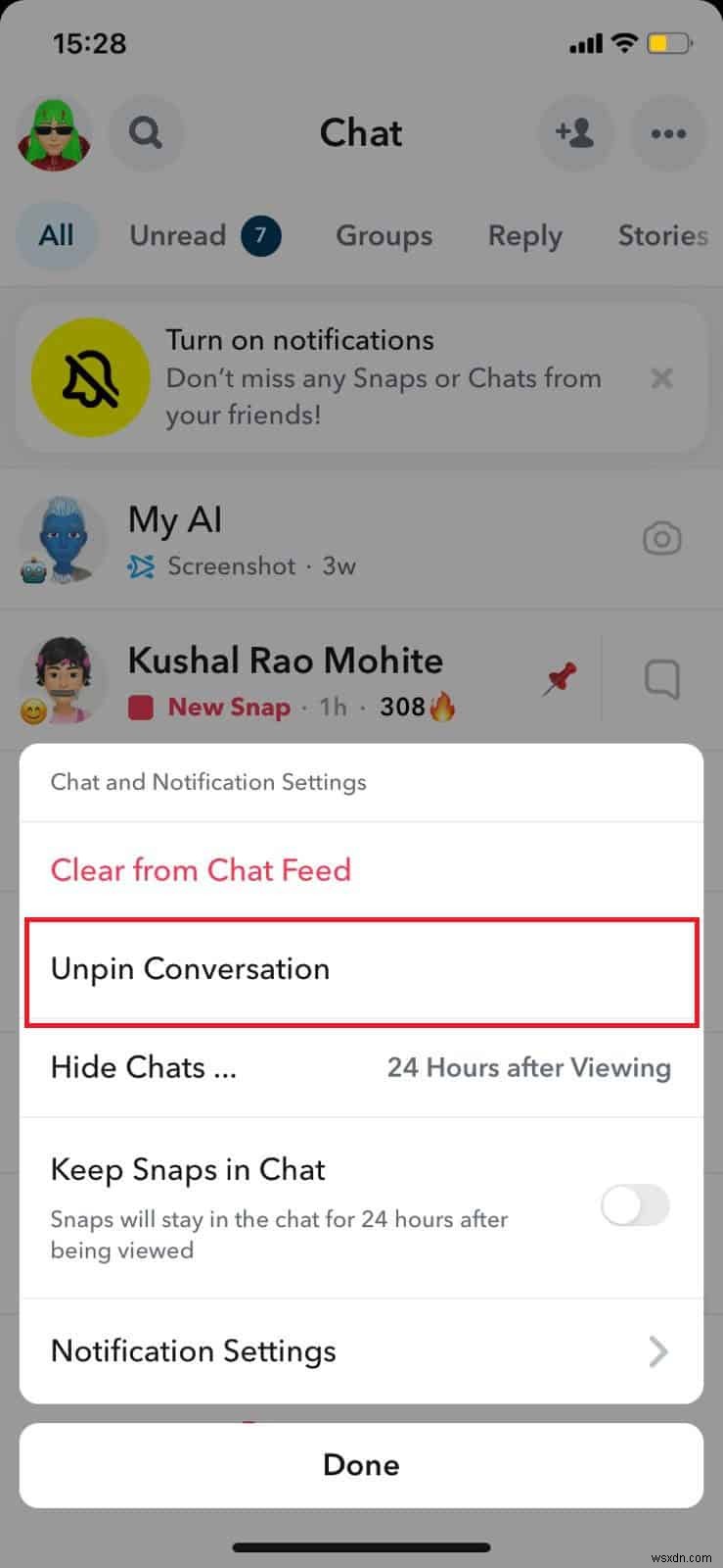 स्नैपचैट का माई एआई चैटबॉट हटाएं:चरण-दर-चरण मार्गदर्शिका 