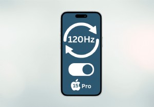 अपने iPhone 15 Pro पर 120Hz रिफ्रेश रेट सक्षम या अक्षम करें - चरण-दर-चरण मार्गदर्शिका 