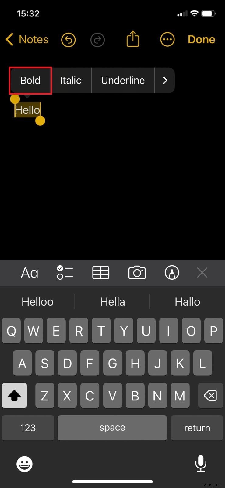 चरण-दर-चरण मार्गदर्शिका:iPhone पर iMessage में अपने टेक्स्ट को बोल्ड करें 