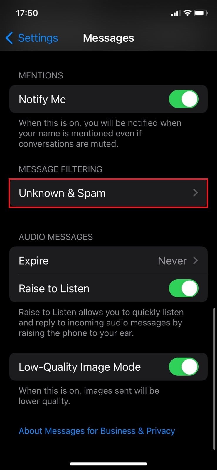 किसी आकस्मिक जंक iMessage रिपोर्ट को पूर्ववत करना:चरण-दर-चरण मार्गदर्शिका 