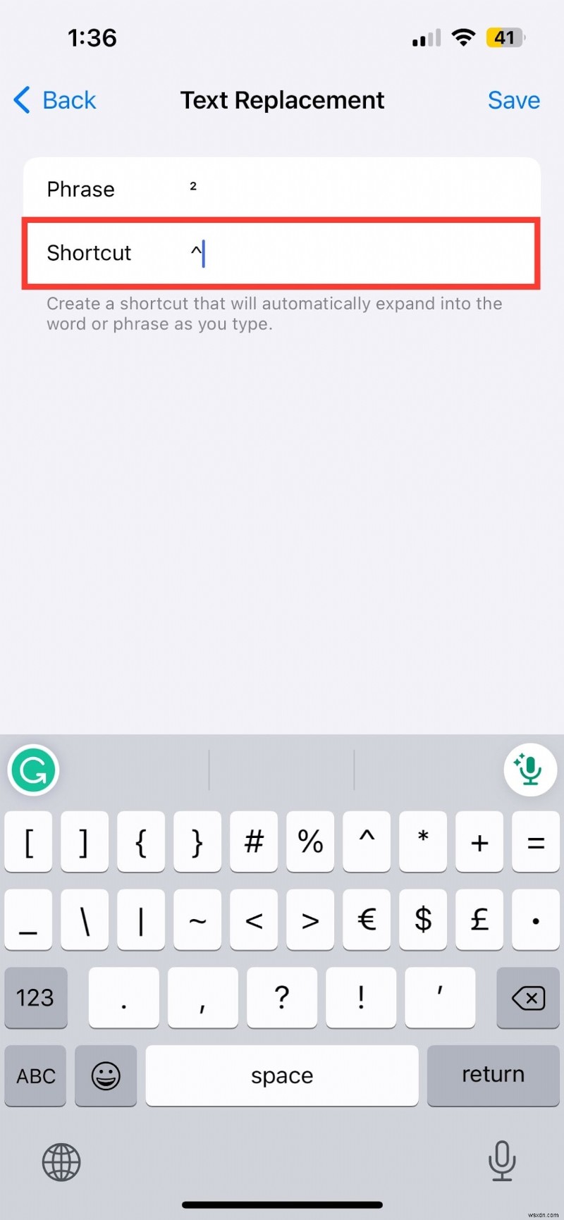 iPhone पर प्रकार घातांक:सुपरस्क्रिप्ट और छोटी संख्याओं के लिए त्वरित मार्गदर्शिका 