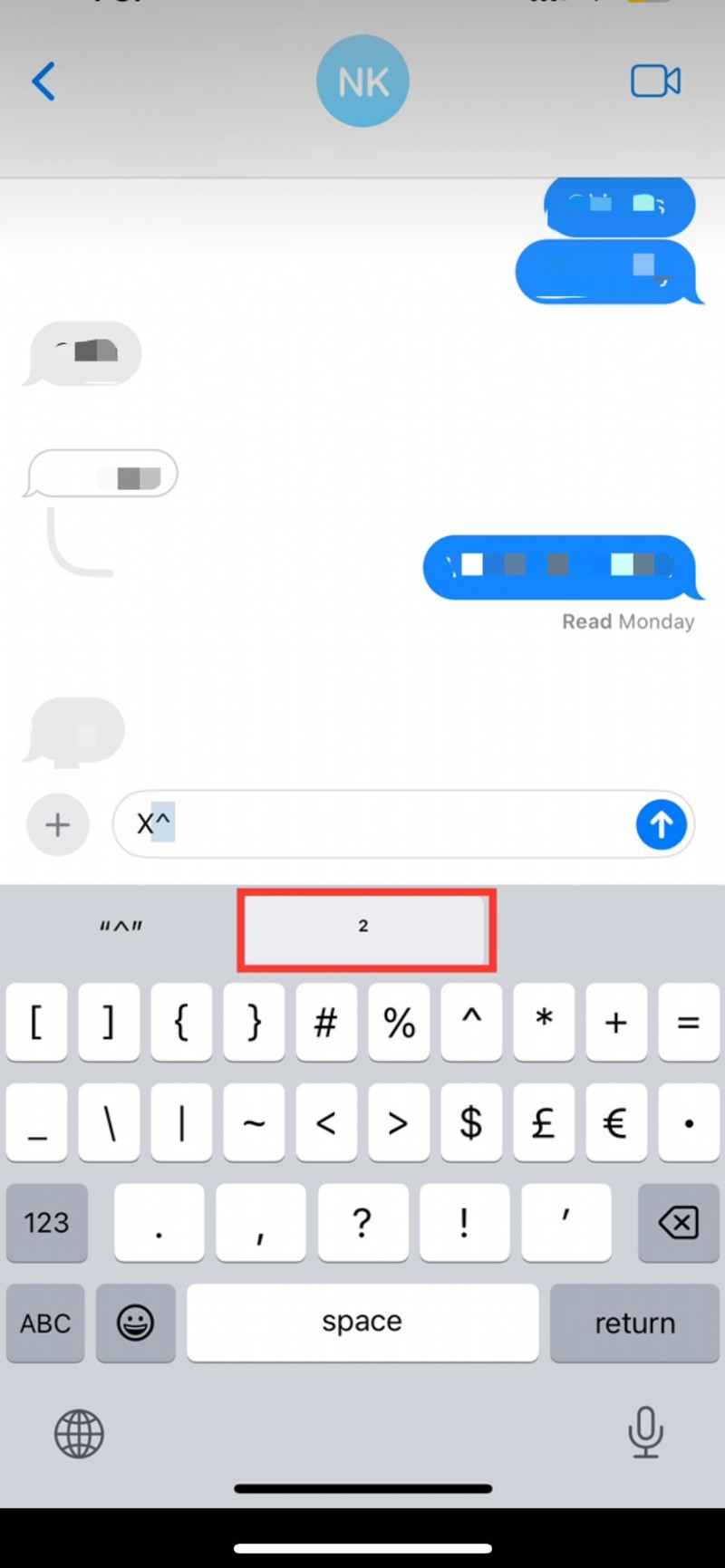 iPhone पर प्रकार घातांक:सुपरस्क्रिप्ट और छोटी संख्याओं के लिए त्वरित मार्गदर्शिका 