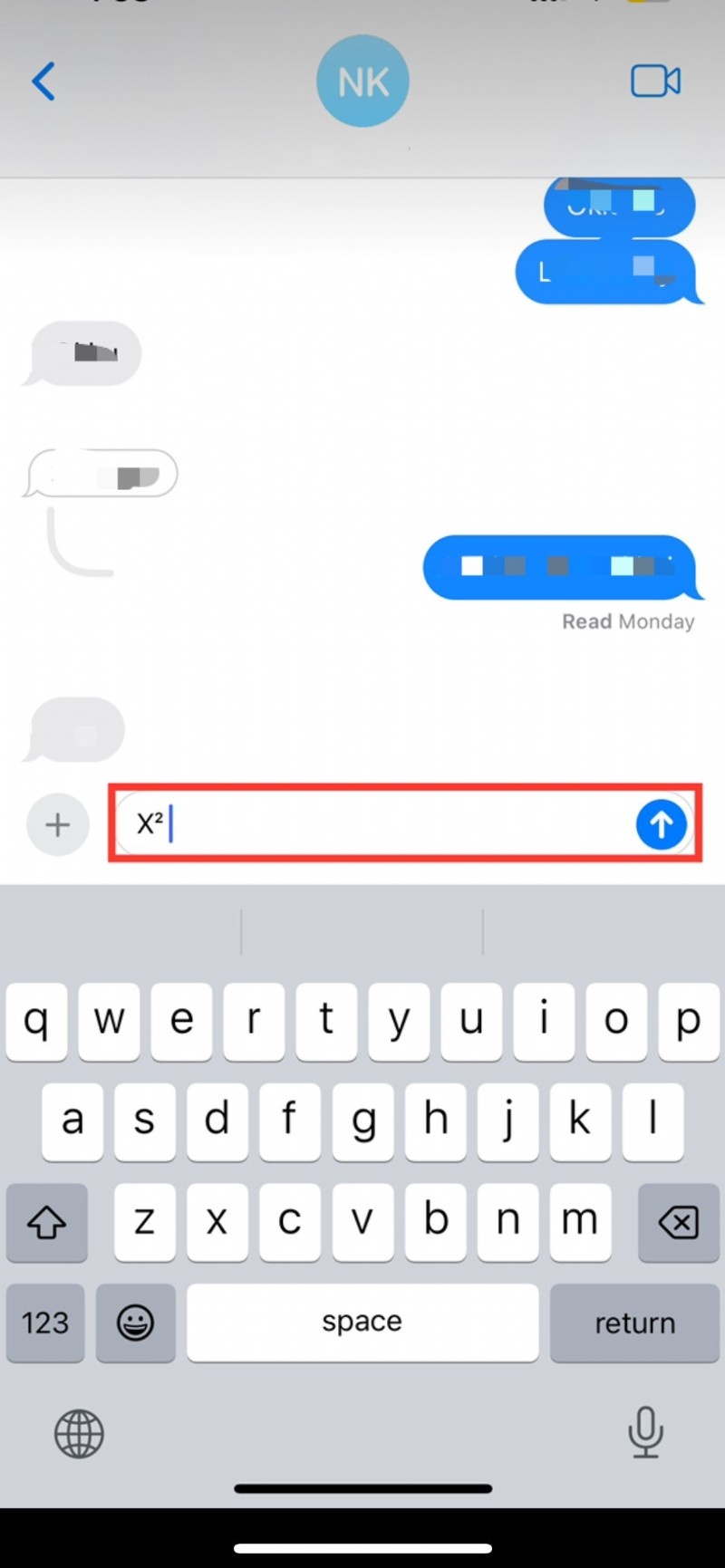 iPhone पर प्रकार घातांक:सुपरस्क्रिप्ट और छोटी संख्याओं के लिए त्वरित मार्गदर्शिका 