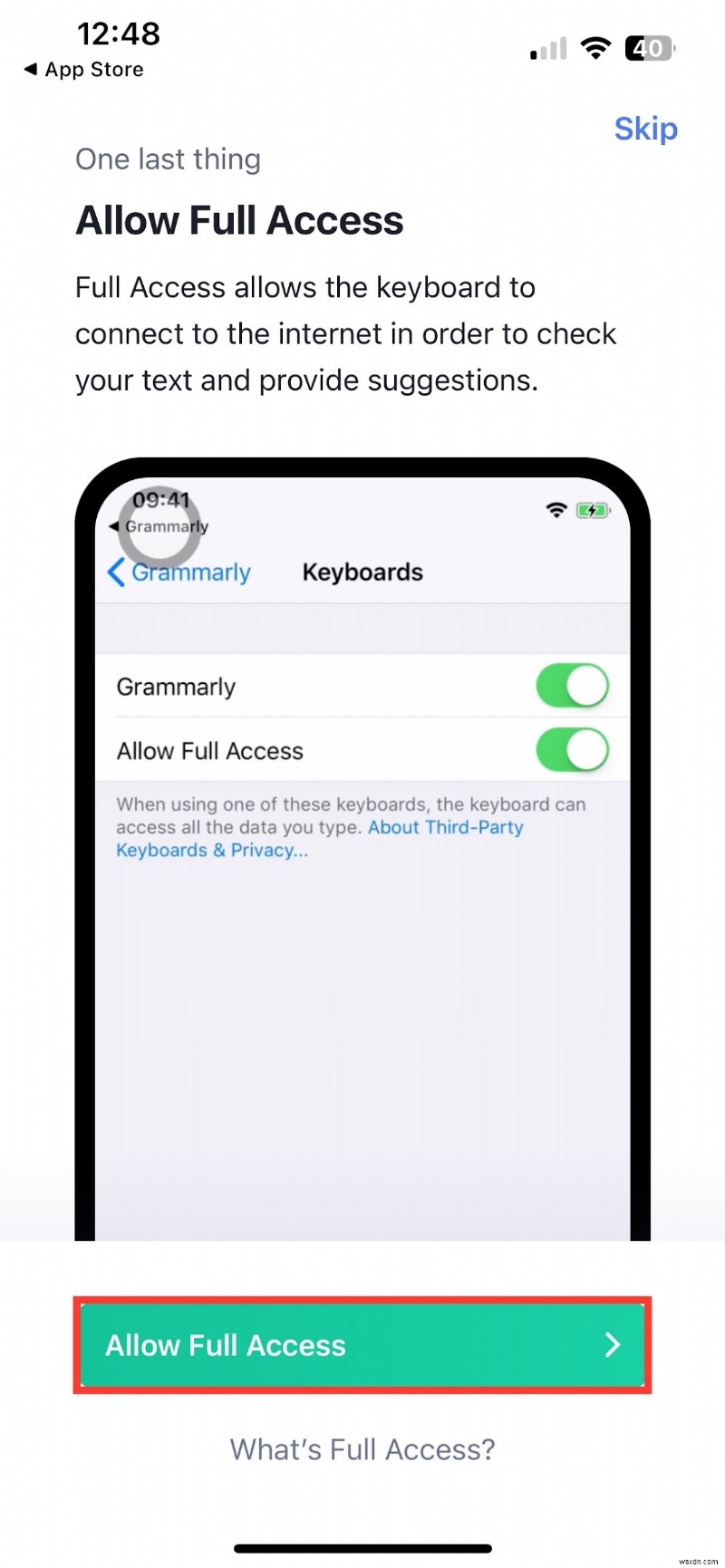 iPhone और iPad पर व्याकरण कैसे स्थापित करें:एक त्वरित चरण-दर-चरण मार्गदर्शिका 
