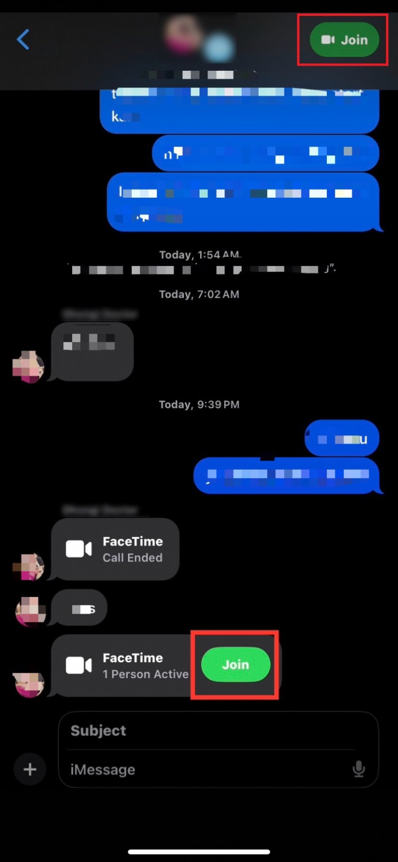 iMessage में ग्रीन जॉइन बटन को समझना:एक त्वरित मार्गदर्शिका 