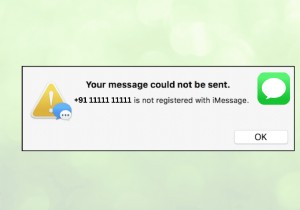 iPhone पर  फ़ोन नंबर iMessage के साथ पंजीकृत नहीं है  त्रुटि को ठीक करना 