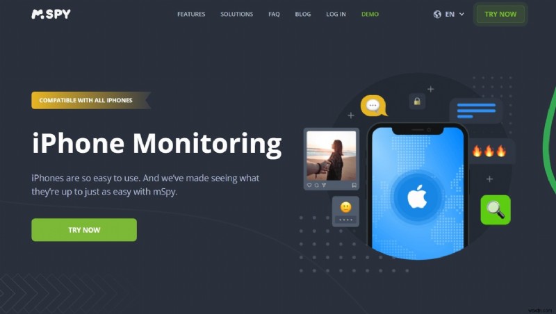 iPhone पर mSpy:यह कैसे काम करता है, विशेषताएं और जोखिम का पता लगाना 