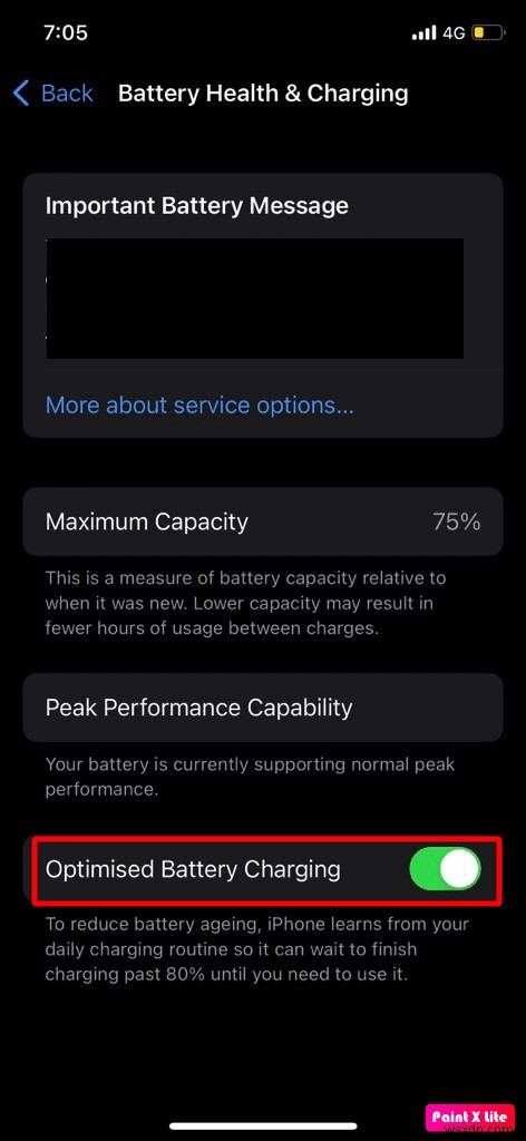 iPhone पर अनुकूलित बैटरी चार्जिंग की समस्या का निवारण:एक चरण-दर-चरण मार्गदर्शिका 