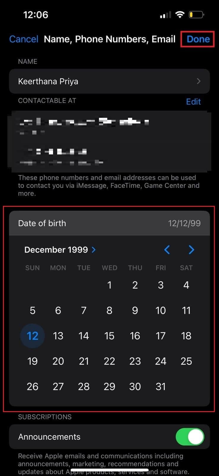 Apple फ़ैमिली शेयरिंग में अपने बच्चे का जन्मदिन कैसे अपडेट करें 