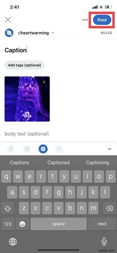 चरण-दर-चरण मार्गदर्शिका:अपने iPhone से Reddit पर वीडियो अपलोड करना 
