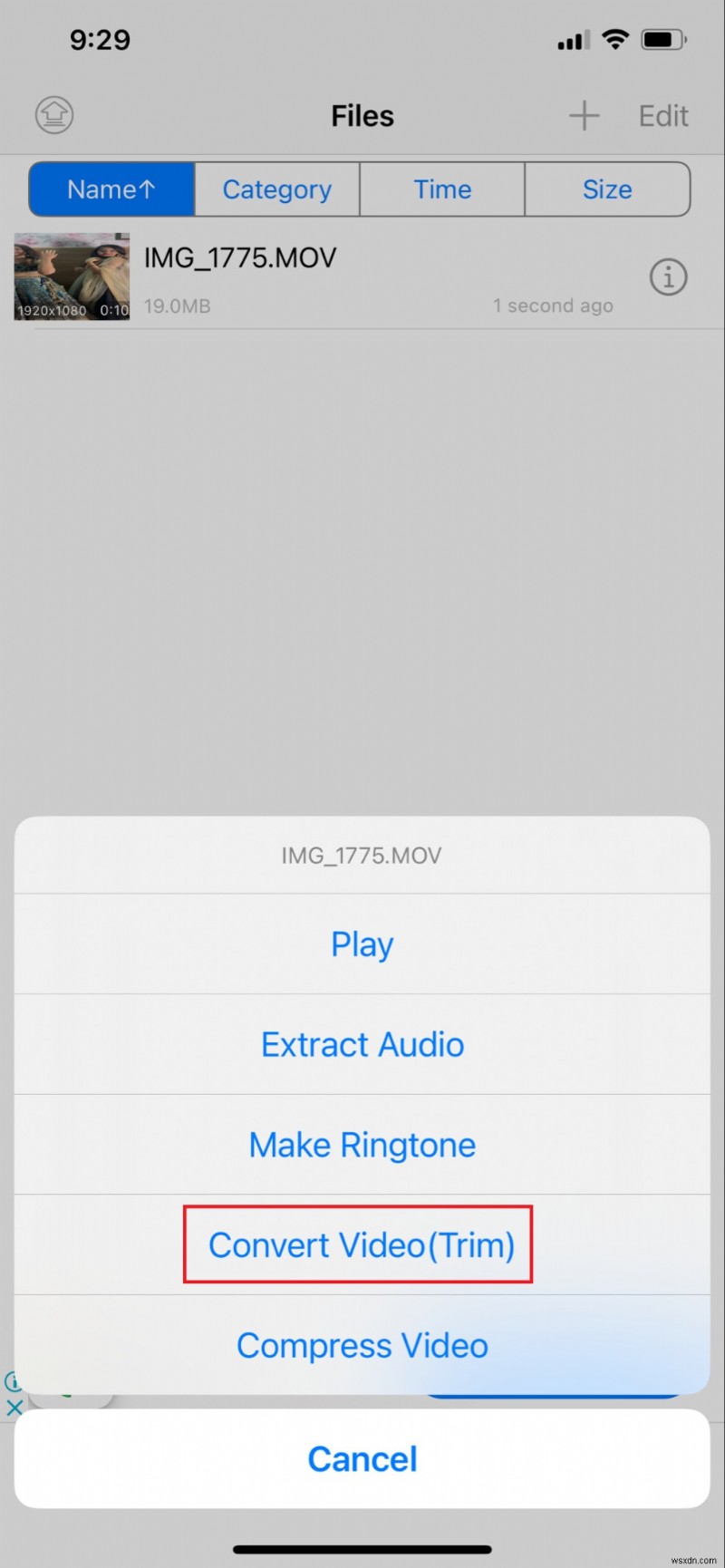 iPhone वीडियो को जल्दी और सुरक्षित रूप से MP4 में कनवर्ट करें 