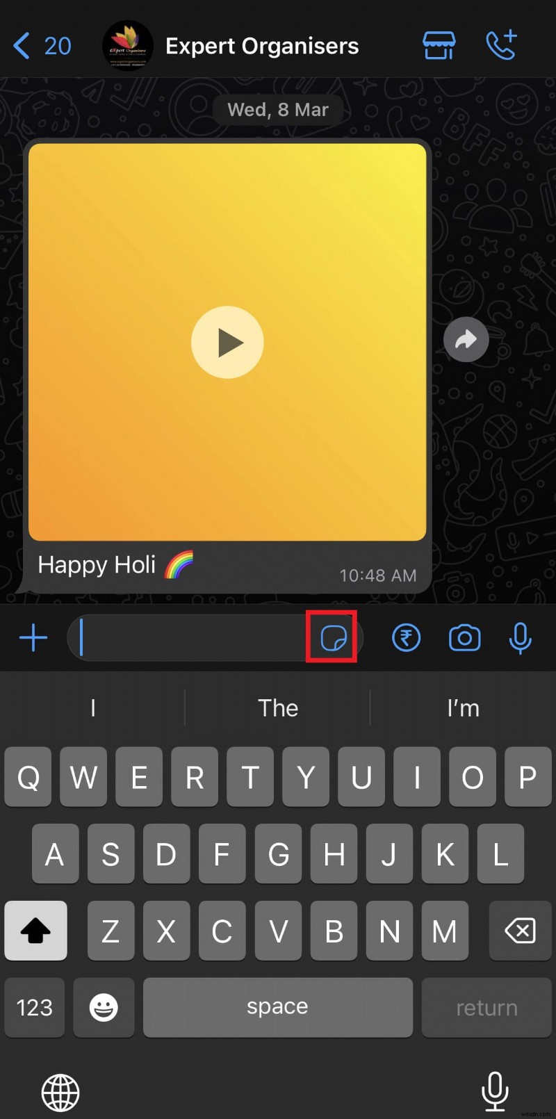 iPhone पर WhatsApp स्टिकर पैक हटाएं - चरण-दर-चरण मार्गदर्शिका 