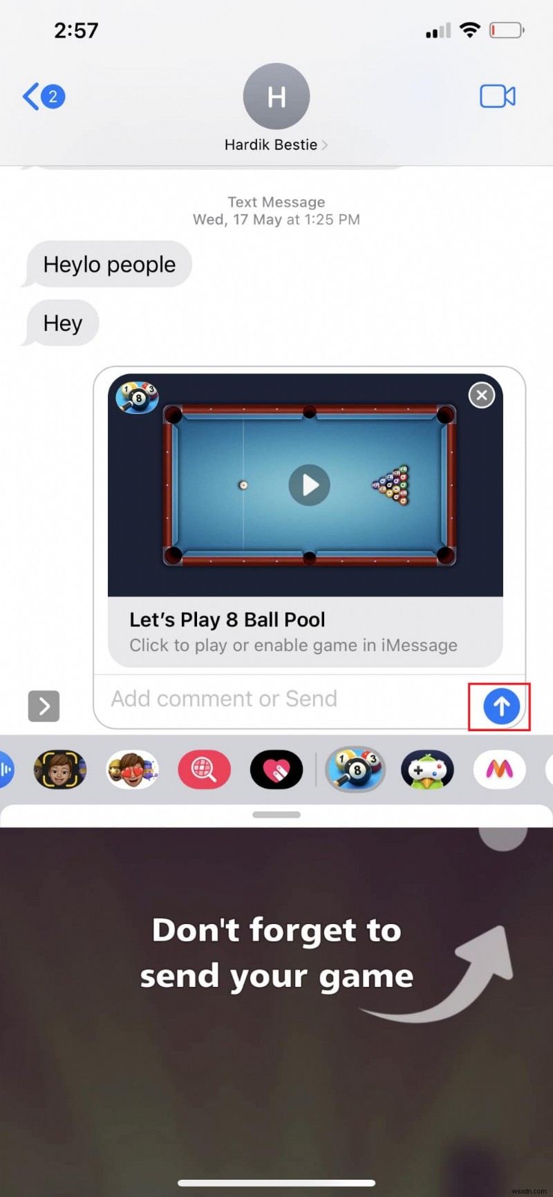 iMessage पर मास्टर 8 बॉल पूल:एक चरण-दर-चरण मार्गदर्शिका 