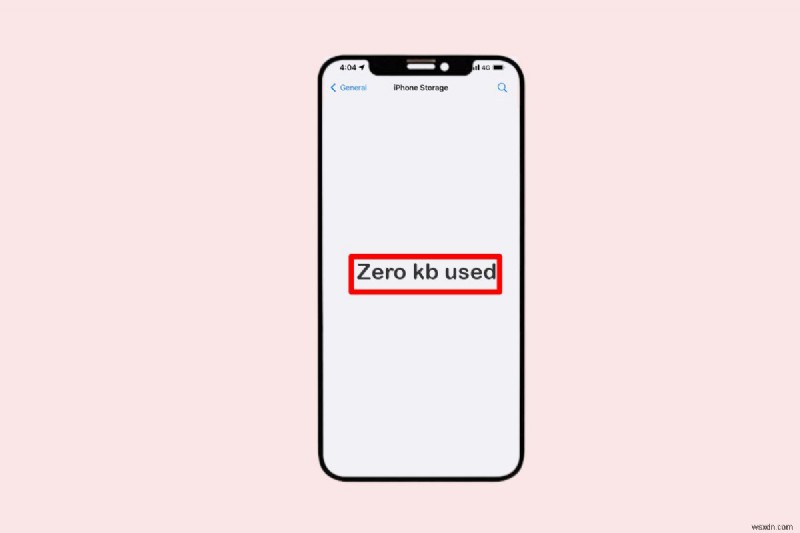 अपने iPhone पर शून्य KB संग्रहण त्रुटि का समाधान करें 