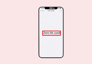 अपने iPhone पर शून्य KB संग्रहण त्रुटि का समाधान करें 