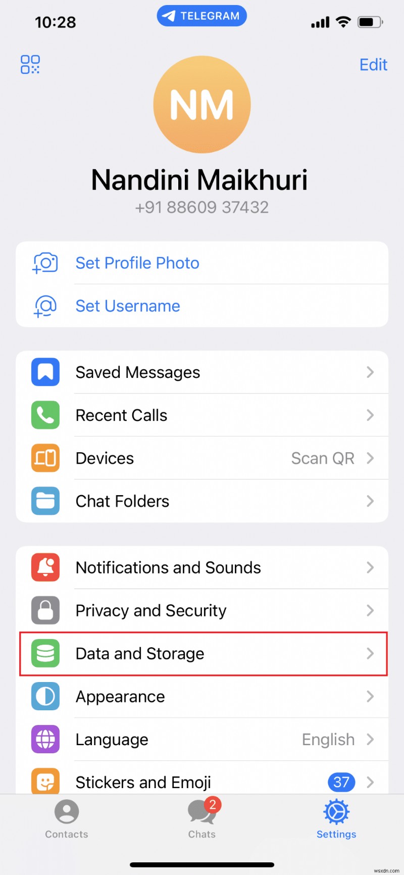 iPhone पर टेलीग्राम फ़ाइलें और डेटा हटाएं:एक चरण-दर-चरण मार्गदर्शिका 