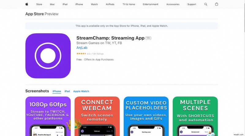 शीर्ष 20 iPhone लाइव‑स्ट्रीमिंग ऐप्स - 2024 के लिए निःशुल्क और प्रीमियम चयन 