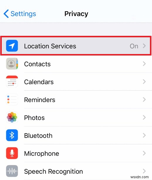 कैसे पता करें कि किसी iPhone उपयोगकर्ता ने स्थान सेवाएँ अक्षम कर दी हैं 