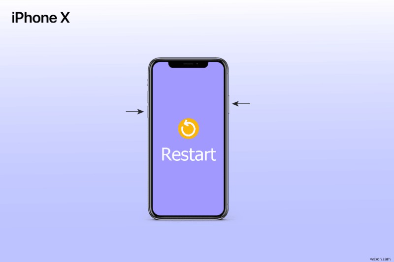 अपने iPhone X को जल्दी और सुरक्षित तरीके से रीस्टार्ट कैसे करें 