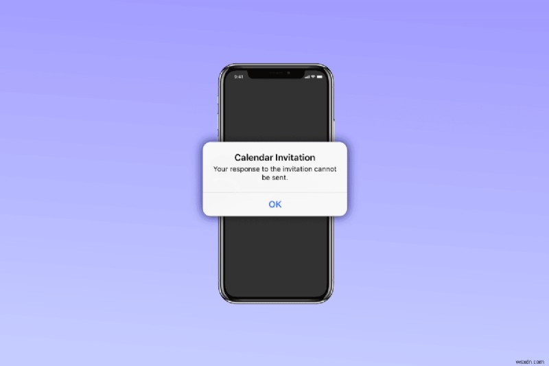 iPhone कैलेंडर आमंत्रण भेजने की त्रुटियों का समाधान कैसे करें 