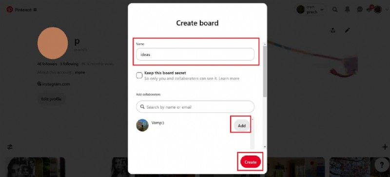 सहयोगात्मक Pinterest बोर्ड बनाएं:एक चरण-दर-चरण मार्गदर्शिका 