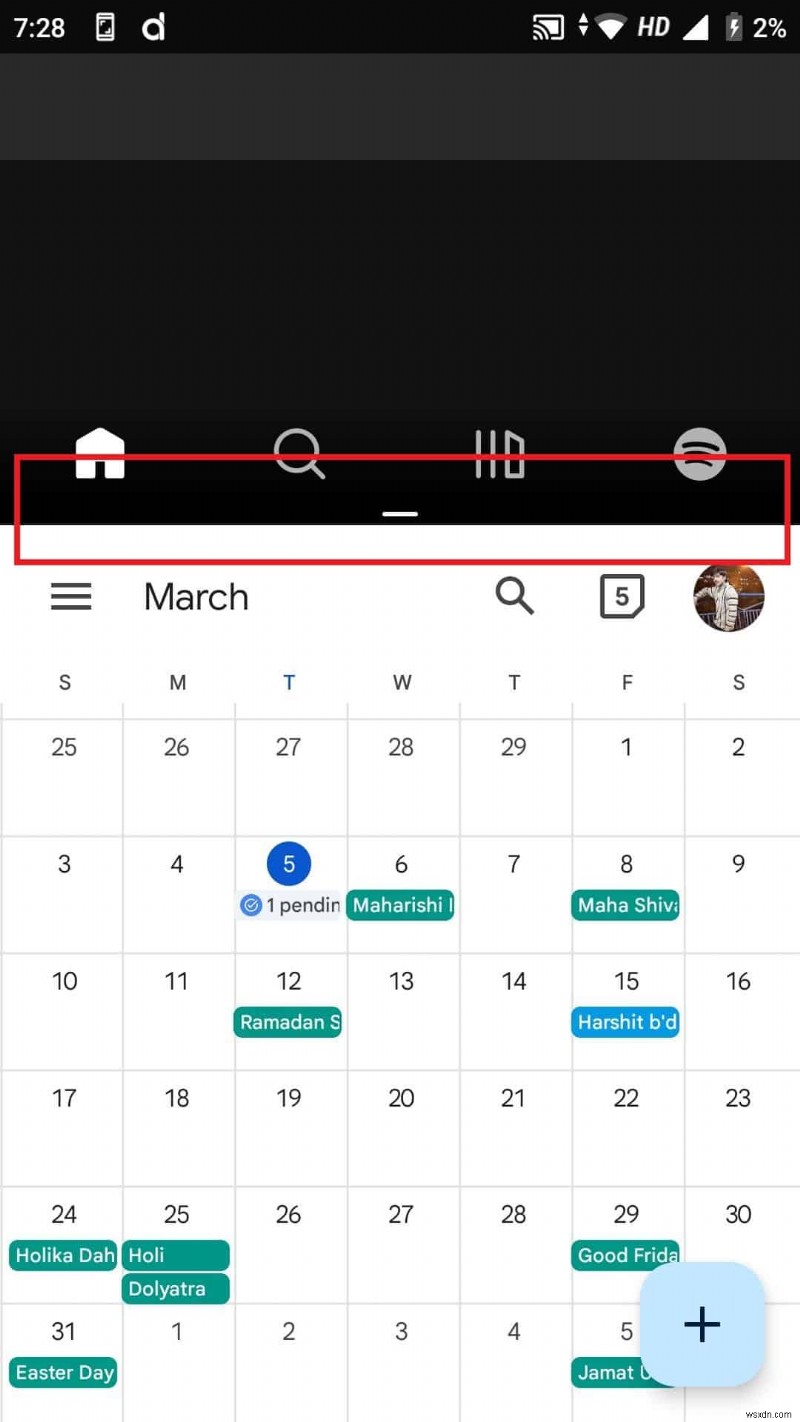 एंड्रॉइड फ़ोन पर स्प्लिट-स्क्रीन मोड को आसानी से अक्षम करें 