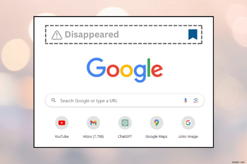 अपने Chrome बुकमार्क बार को पुनर्स्थापित करें:सरल सुधार और समस्या निवारण 