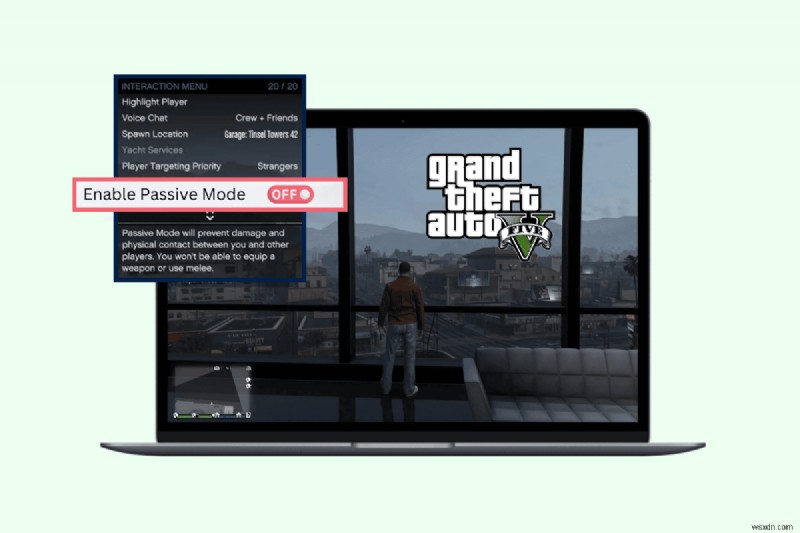 PC, Xbox और PlayStation पर GTA V पैसिव मोड अक्षम करें 