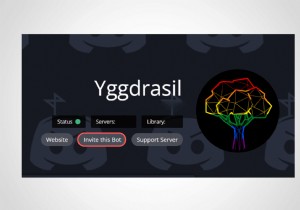 चरण-दर-चरण मार्गदर्शिका:Yggdrasil Discord बॉट को जोड़ना और उपयोग करना 