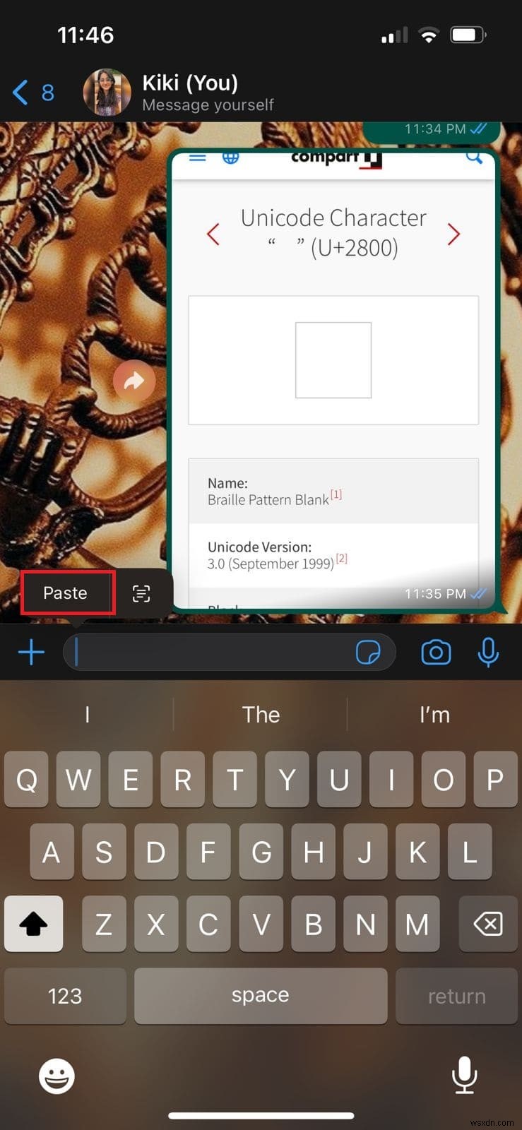 WhatsApp iPhone पर खाली संदेश भेजें:सरल चरण और युक्तियाँ 