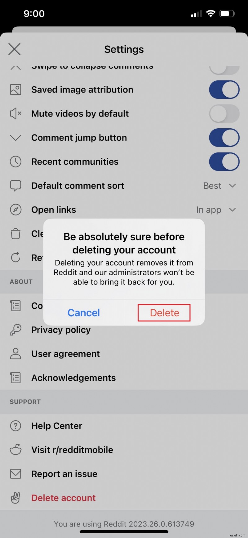iPhone पर अपना Reddit खाता हटाएं - सुरक्षित और चरण-दर-चरण निर्देश 