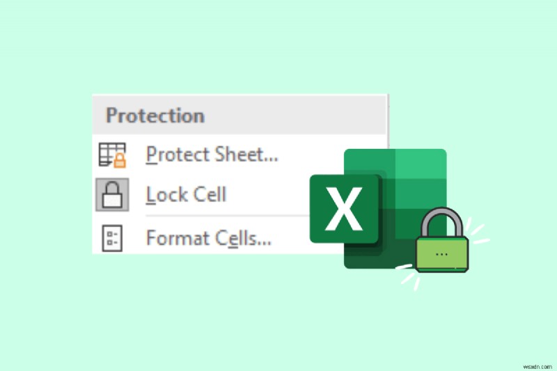 Secure Individual Cells in Excel 2010/2016 Without Locking the Entire Sheet 