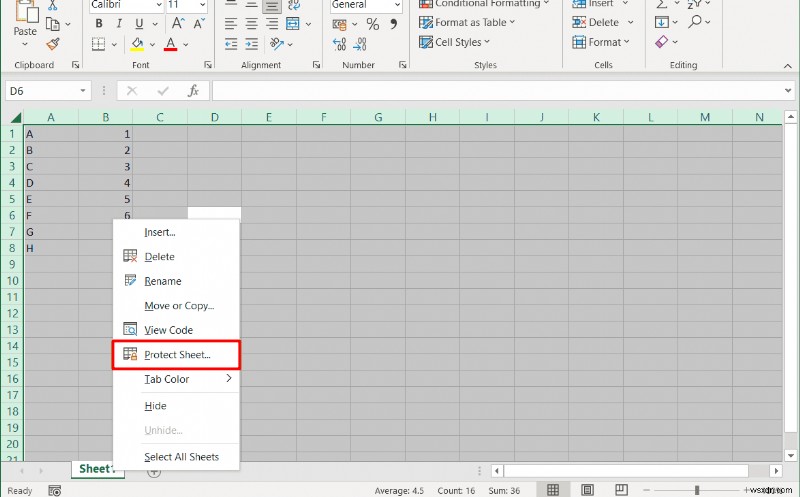 Secure Individual Cells in Excel 2010/2016 Without Locking the Entire Sheet 