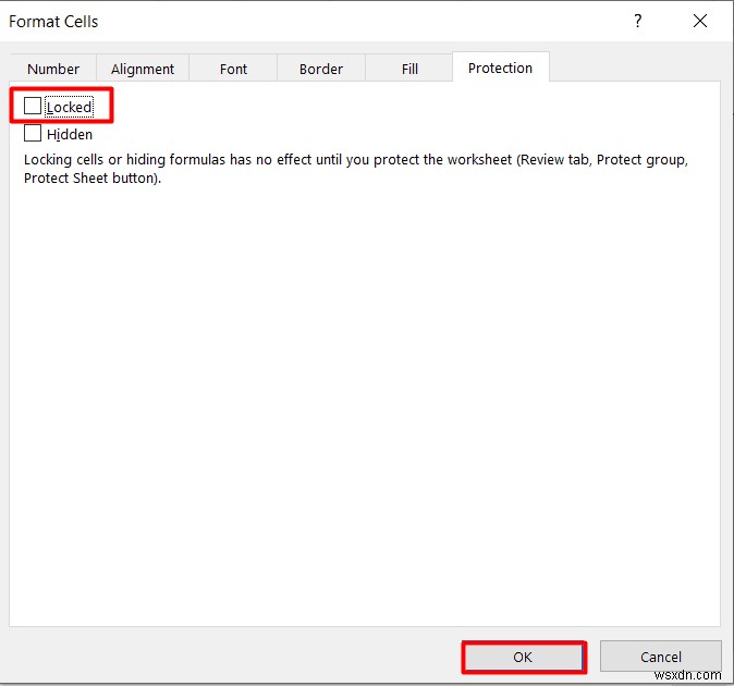 Secure Individual Cells in Excel 2010/2016 Without Locking the Entire Sheet 