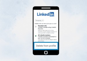 लिंक्डइन मोबाइल ऐप पर ओपन टू वर्क फीचर को निष्क्रिय करें - चरण-दर-चरण मार्गदर्शिका 