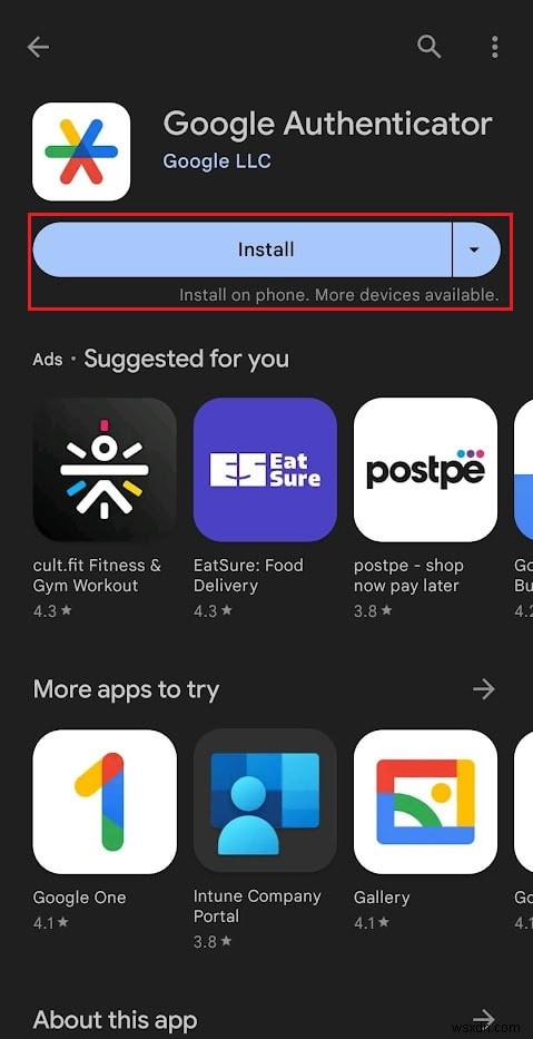 हटाए गए Google प्रमाणक ऐप को पुनर्प्राप्त करें:पहुंच बहाल करने के लिए त्वरित कदम 