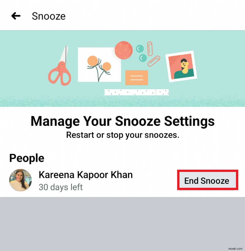 एंड्रॉइड और डेस्कटॉप पर फेसबुक संपर्क को अनस्नूज़ करने की त्वरित मार्गदर्शिका 