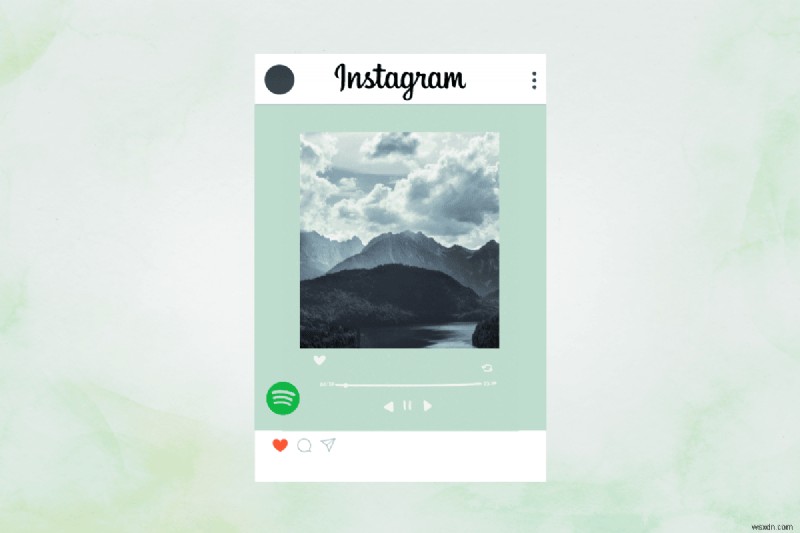 कस्टम बैकग्राउंड के साथ इंस्टाग्राम स्टोरीज़ पर Spotify गाना साझा करें - आसान ट्यूटोरियल 