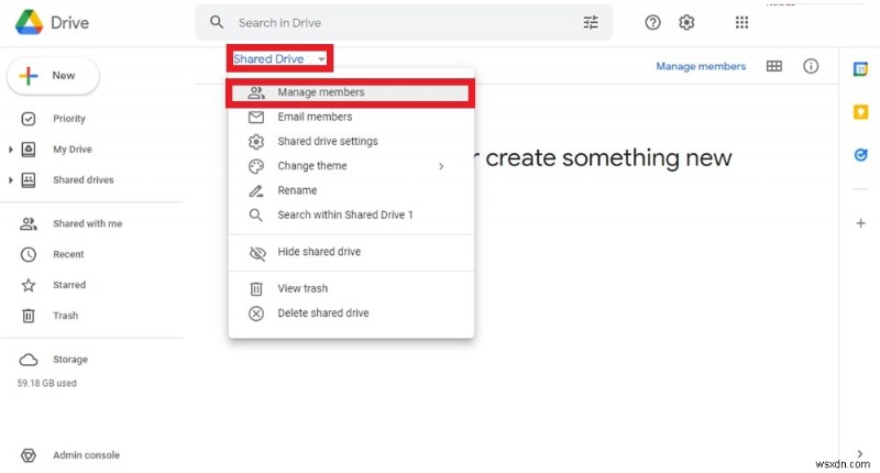 Google Drive में किसी साझा ड्राइव को हटाने के लिए चरण-दर-चरण मार्गदर्शिका 