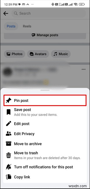 चरण-दर-चरण मार्गदर्शिका:Facebook पर किसी पोस्ट को अनपिन करें 