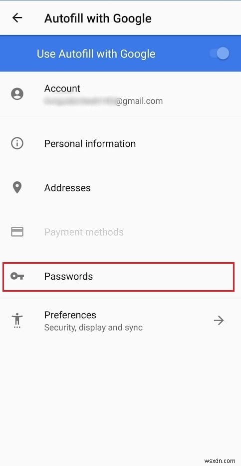 चरण-दर-चरण मार्गदर्शिका:Google स्मार्ट लॉक में संग्रहीत इंस्टाग्राम क्रेडेंशियल्स को हटाना 