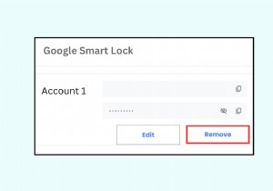 Google स्मार्ट लॉक से खाता हटाने के लिए चरण-दर-चरण मार्गदर्शिका 