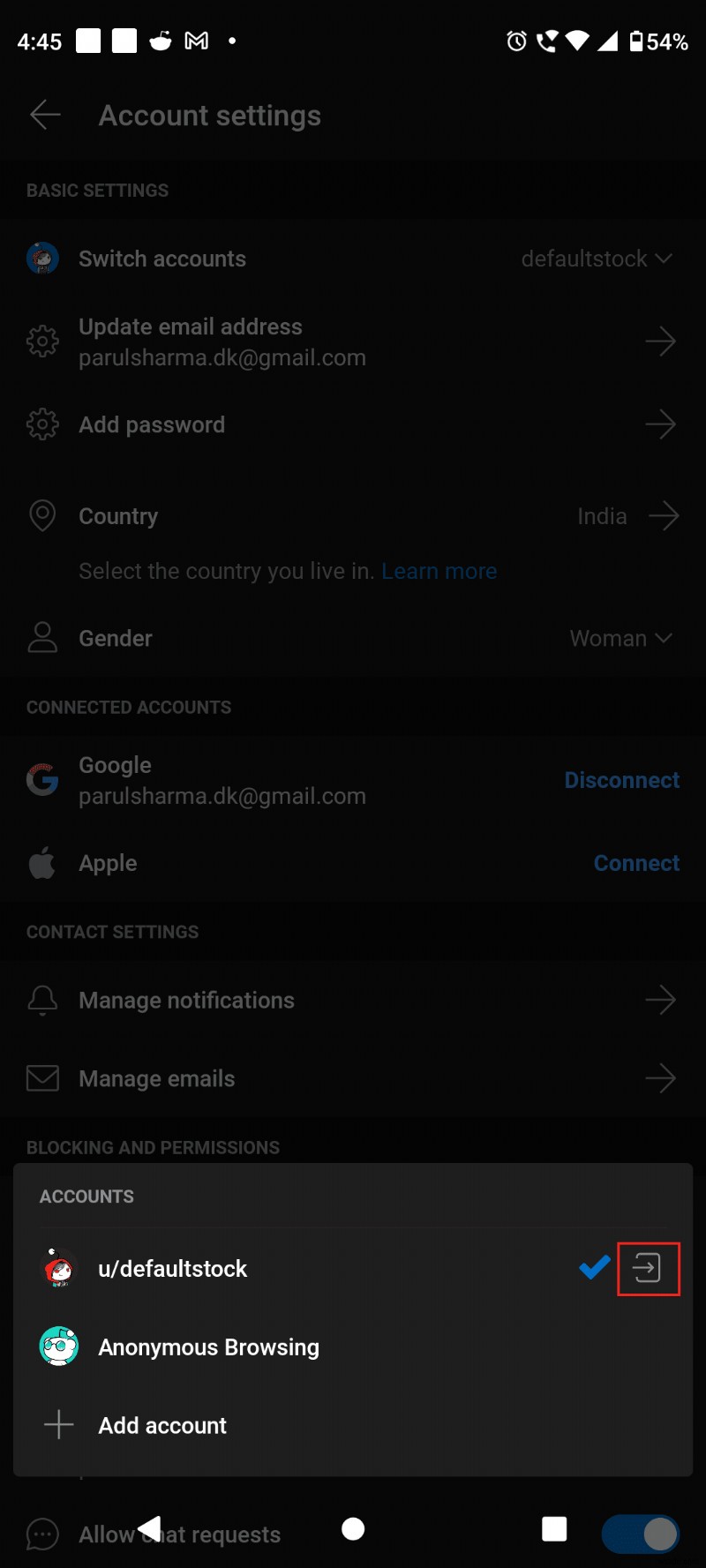 Android पर Reddit ऐप से लॉग आउट करने के लिए चरण-दर-चरण मार्गदर्शिका 