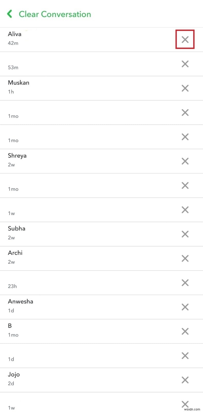 त्वरित मार्गदर्शिका:सभी सहेजे गए स्नैपचैट संदेशों को हटाएं और स्थान खाली करें 